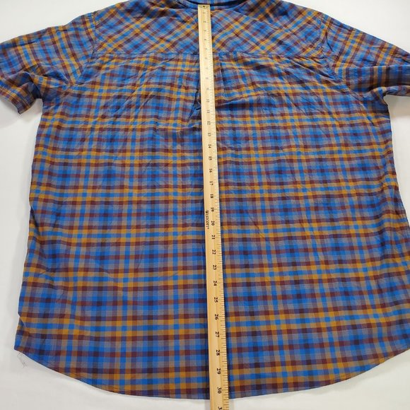 Outdoor Research Shirt Wanderer Men 2XL Tartan Plaid Button Down Hiking Gorpcore - Picture 13 of 15